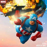 Mezco One:12- Captain America (Silver Age) *Pre-order*