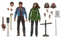 NECA: Evil Dead- Ultimate Bloody Ash & Cheryl Williams Two-Pack