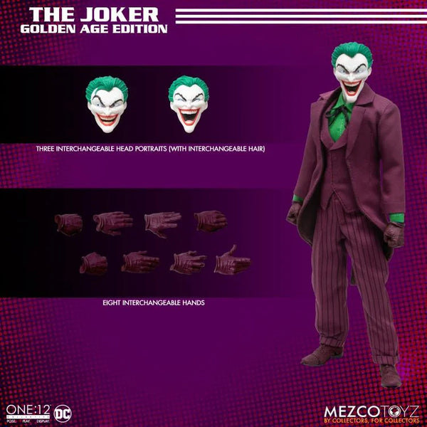 Mezco One:12- Joker (Golden Age) *Pre-order*