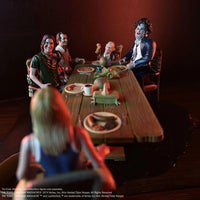 Texas Chainsaw Massacre (1974) 5" Dinner Playset with Grandpa and Sally Action Figures *Pre-order*