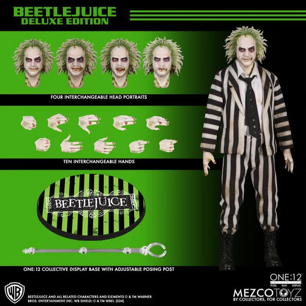 Mezco One:12- Beetlejuice *Pre-order*