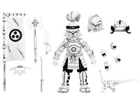 NECA: Usagi Yojimbo- Samurai Usagi Yojimbo (Black & White) *Pre-order*