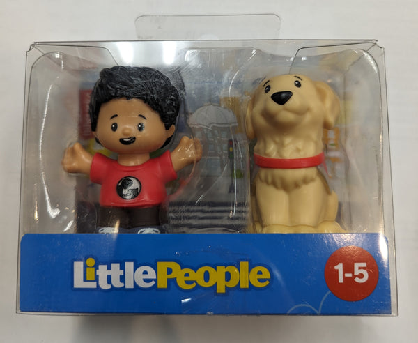 Fisher Price - Little People - Boy and Dog