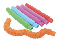 Kid Fun - Pop Play Fidget Tubes (Assorted Colors)