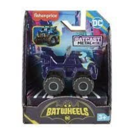 Fisher-Price - DC BatWheels - Buff the Bat Truck