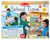 Melissa & Doug - Schooltime! Classroom Play Set