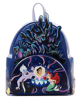 Loungefly - Little Mermaid Ursula's Lair Glow Mini Backpack