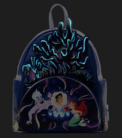 Loungefly - Little Mermaid Ursula's Lair Glow Mini Backpack