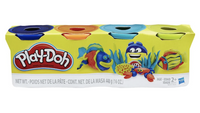 Play-Doh - Wild Colors - 4pk