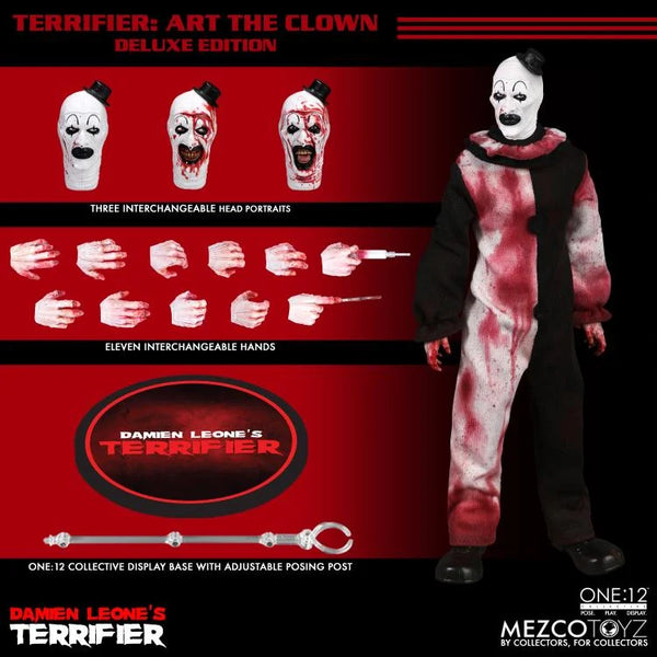 Mezco One:12: Terrifier- Art the Clown *Pre-order*