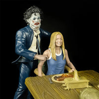 Texas Chainsaw Massacre (1974) 5" Dinner Playset with Grandpa and Sally Action Figures *Pre-order*