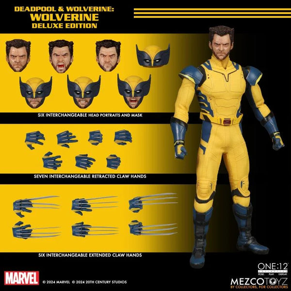 Mezco One:12: Deadpool & Wolverine- Wolverine *Pre-order*