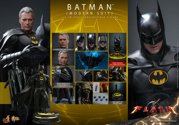 Hot Toys: The Flash- Batman (Modern Suit) *Pre-order*