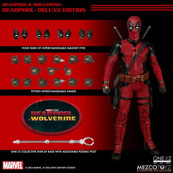 Mezco One:12: Deadpool & Wolverine- Deadpool *Pre-order*