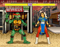 TMNT vs Street Fighter- Michelangelo vs Chun-Li *Pre-order*