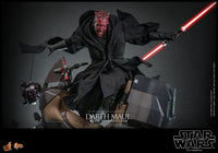 Hot Toys: Star Wars: The Phantom Menace- Darth Maul with Sith Speeder *Pre-order*