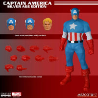 Mezco One:12- Captain America (Silver Age) *Pre-order*