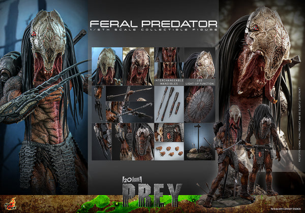 Hot Toys: Prey- Feral Predator *Pre-order*