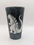 Pint Glass - Godzilla (Glow)
