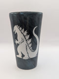 Pint Glass - Godzilla (Glow)