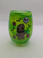 Stemless Glass - Nightmare Before Christmas - Oogie Boogie