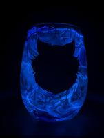 Stemless Glass - Alice in Wonderland - We're all mad here