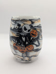 Stemless Glass - Nightmare Before Christmas - Jack Skellington