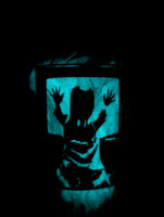 Pint Glass- Poltergeist - They're Here (Glow)