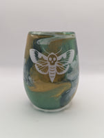 Stemless Glass - Death Head Moth