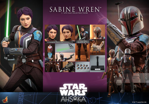 Hot Toys: Ahsoka- Sabine Wren *Pre-order*