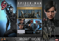 Hot Toys: Spider-Man 3- Spider-Man (Black Suit) (Deluxe) *Pre-order*