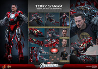 Hot Toys: The Avengers- Tony Stark (Mark VII Suit Up) *Pre-order*