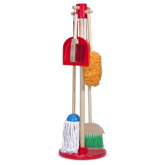 Melissa and Doug - Let's Play House! Dust, Sweep, & Mop