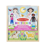 Melissa and Doug - Best Friends Magnetic Dress-Up Play Set