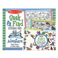 Melissa and Doug - Seek and Find Sticker Pad - Adventure