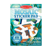 Melissa and Doug - Mosaic Sticker Pad Ocean