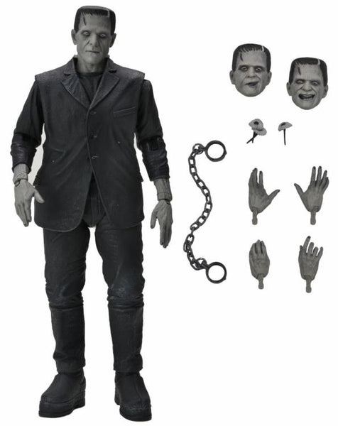 NECA- Universal Monsters- Ultimate Frankenstein's Monster (Black & White)