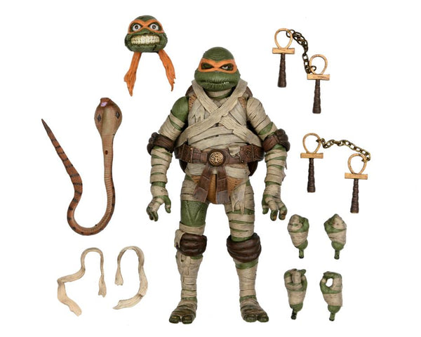 NECA- TMNT x Universal- Michelangelo as The Mummy