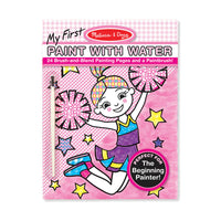 Melissa and Doug: Paint with Water- Cheerleaders, Flowers, Fairies, and more