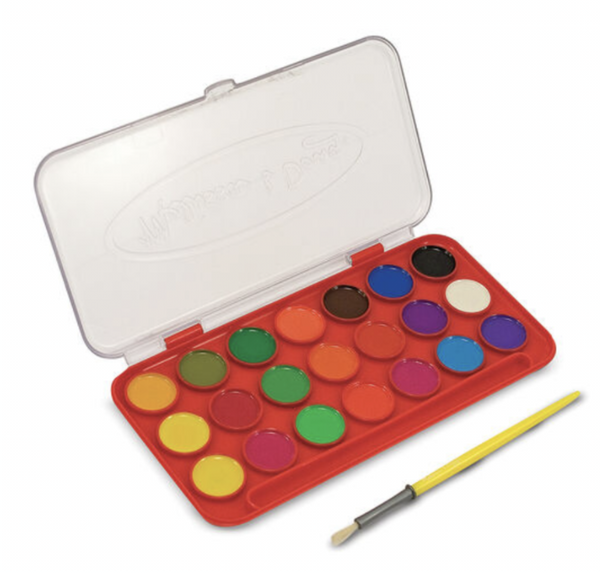 Melissa and Doug - Washable Delux Water Color Set