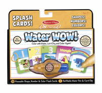 Water Wow - Splash Cards - Shapes & Numbers