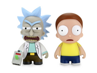 Kidrobot - Vinly Mini Figures - Rick and Morty 2pk