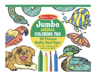 Melissa and Doug - Jumbo Coloring Pad - Animals