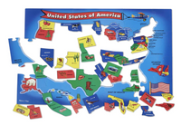 Melissa and Doug - Floor Puzzle - USA Map